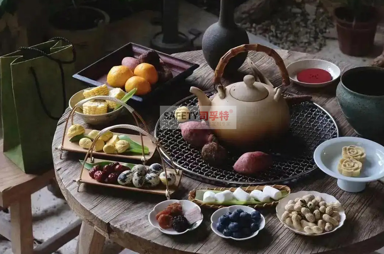 “圍爐煮茶”為什么火？年輕人追捧是有原因的-司孚特圍爐茶桌(圖4)