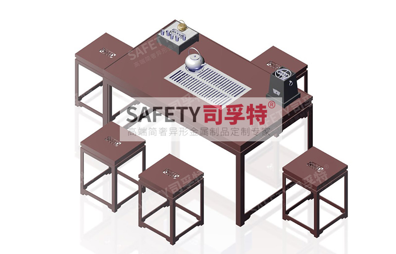 圍爐煮茶驟然爆火，一套好的圍爐茶桌必不可少[司孚特圍爐茶桌,炭火爐](圖3)