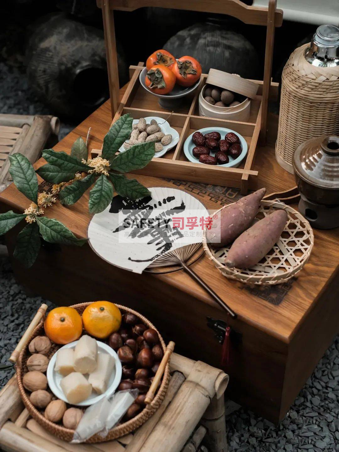 圍爐配萬物，煮茶煮酒又烤秋[司孚特圍爐茶桌，炭火爐，精制鋼圍爐](圖1)