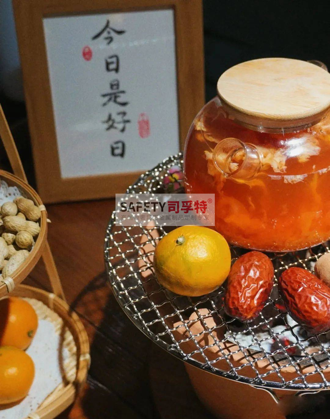 圍爐配萬物，煮茶煮酒又烤秋[司孚特圍爐茶桌，炭火爐，精制鋼圍爐](圖3)